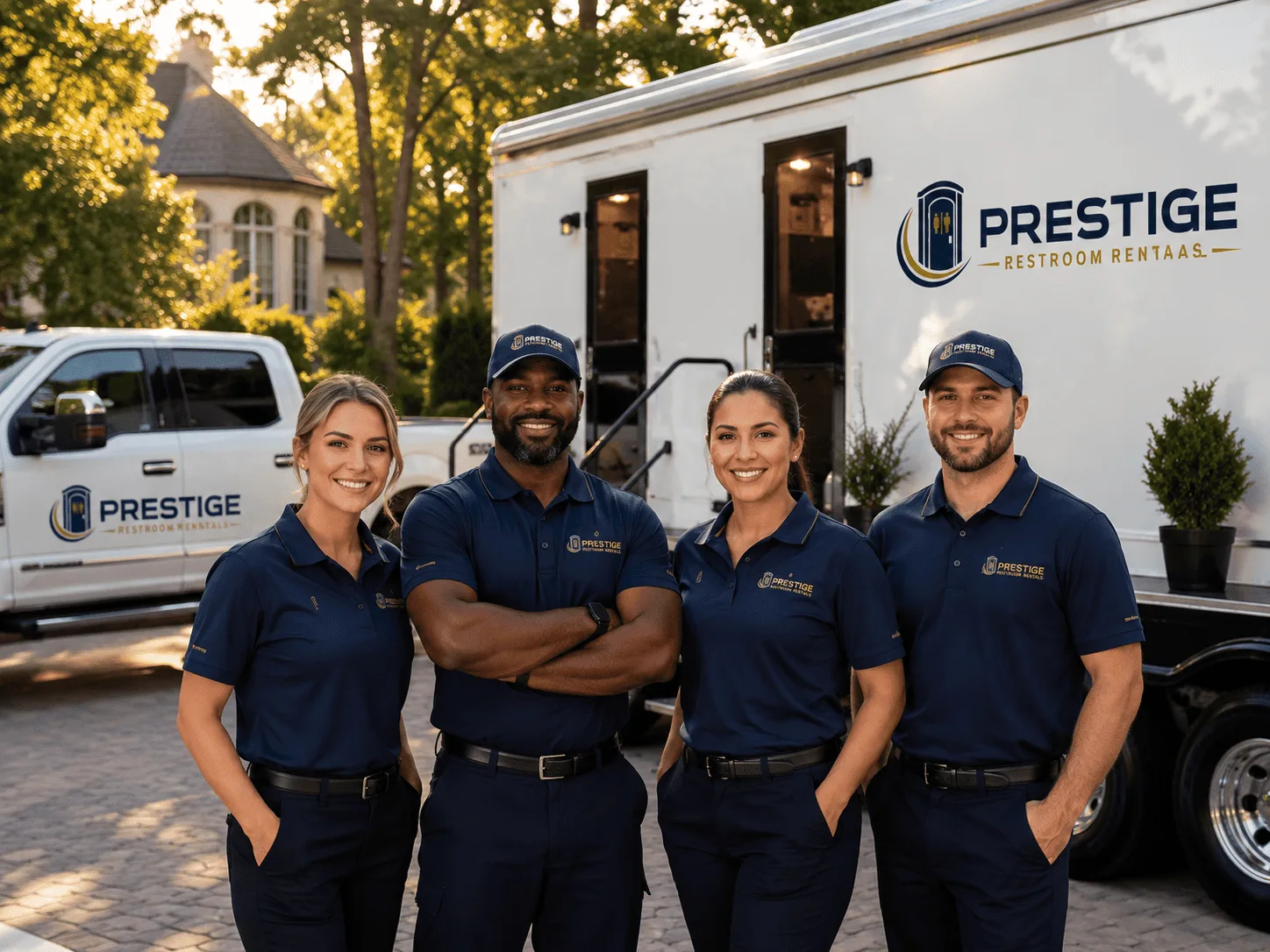 Trusted Luxury Portable Restrooms company in Cory, IN